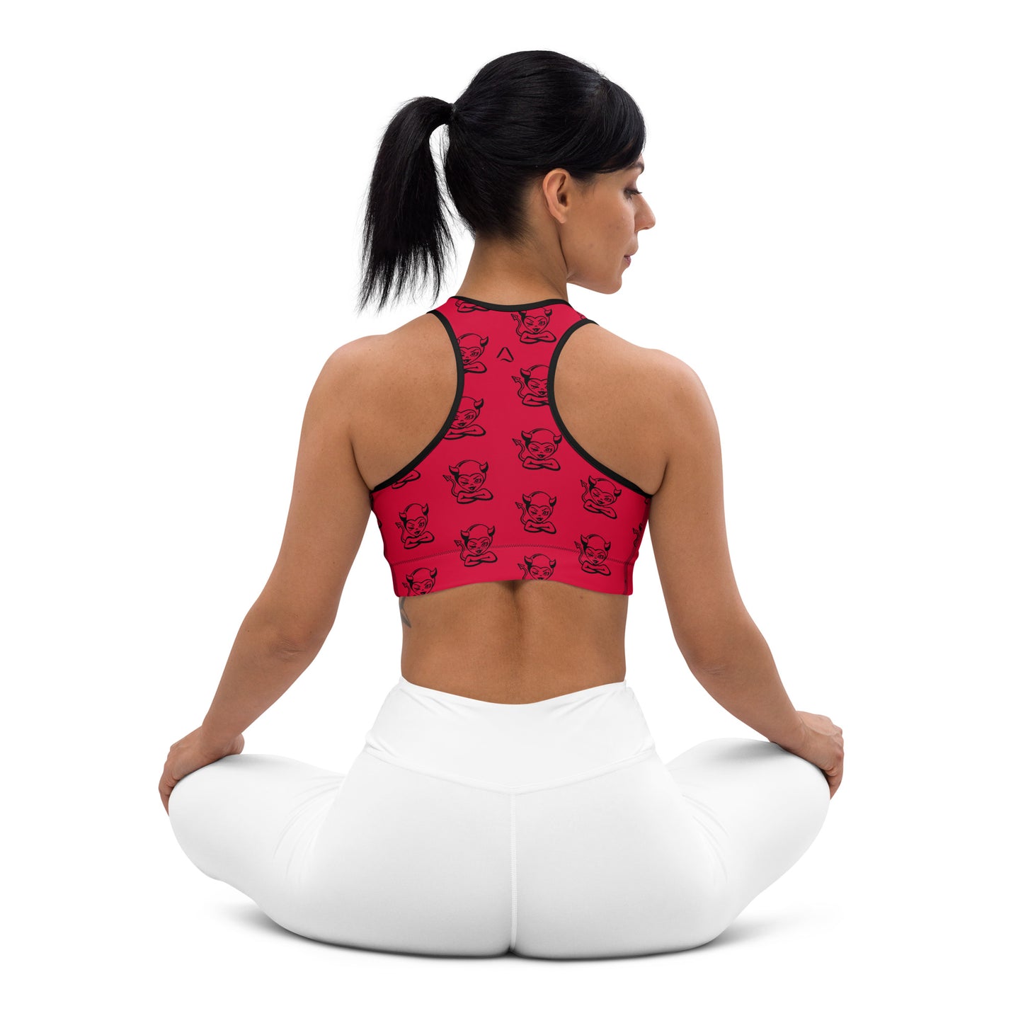 The Devil Wears Yoga Sports Bra