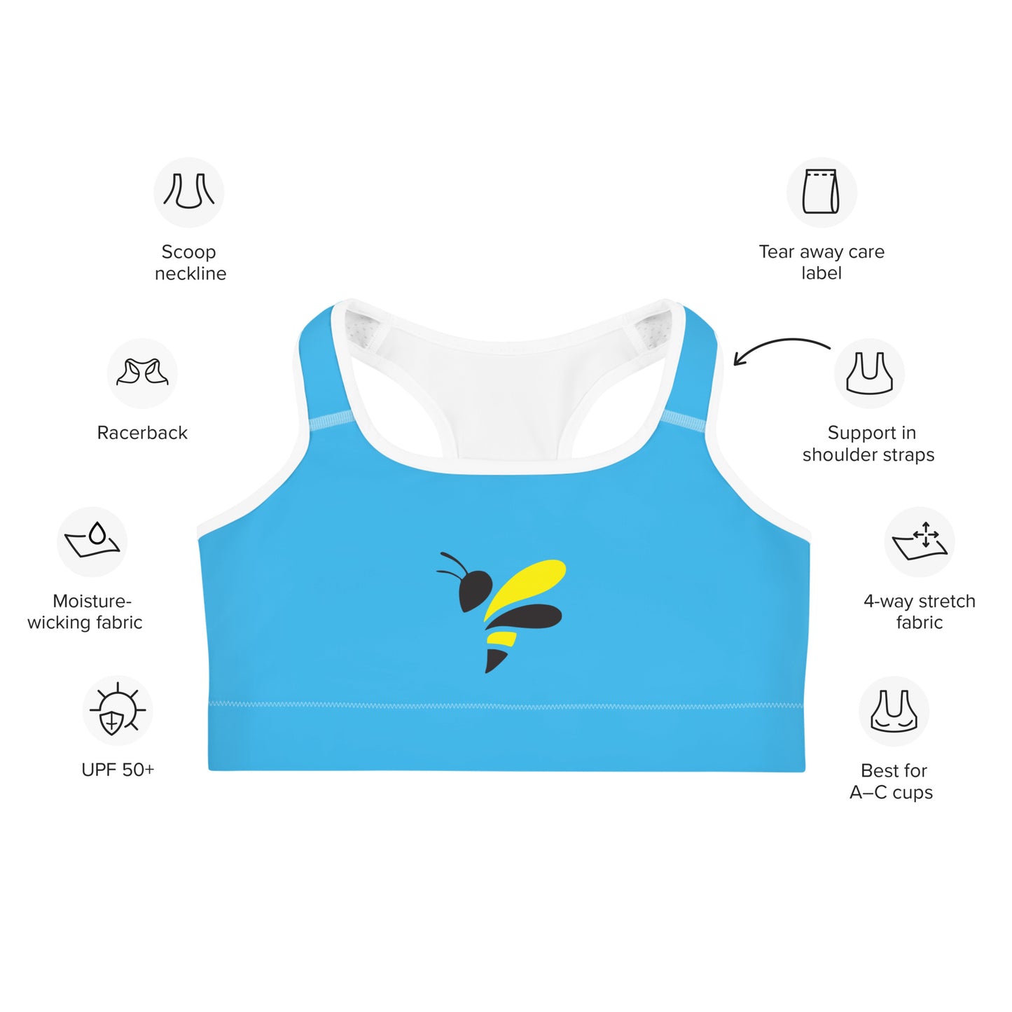 Bee Cool Sports Bra