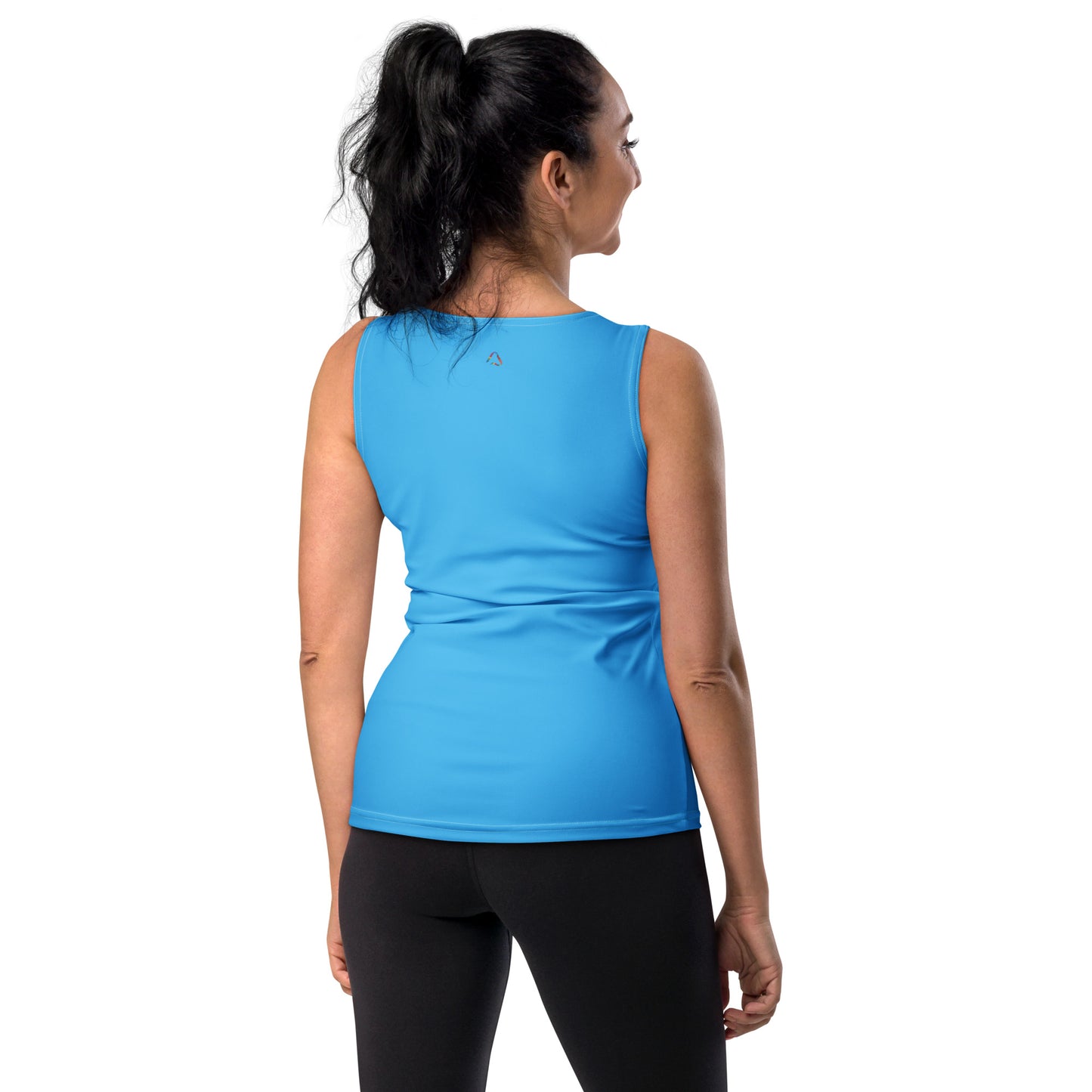 Rainbow Watercolor Solid Yoga Tank Top
