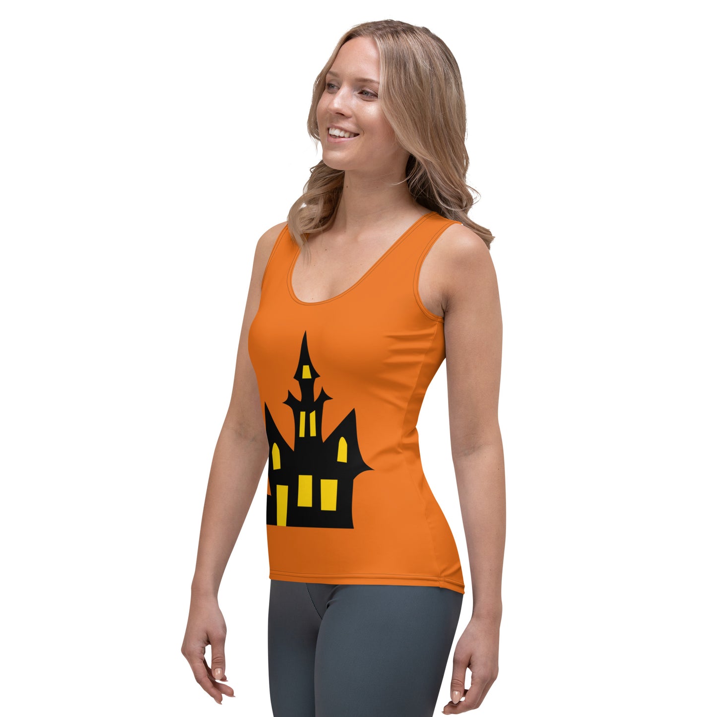 Haunted House Yoga Tank Top