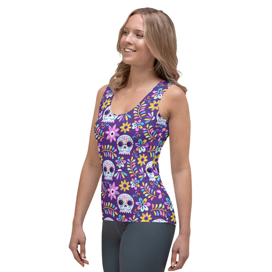 Dia de los Muertos Yoga Tank Top