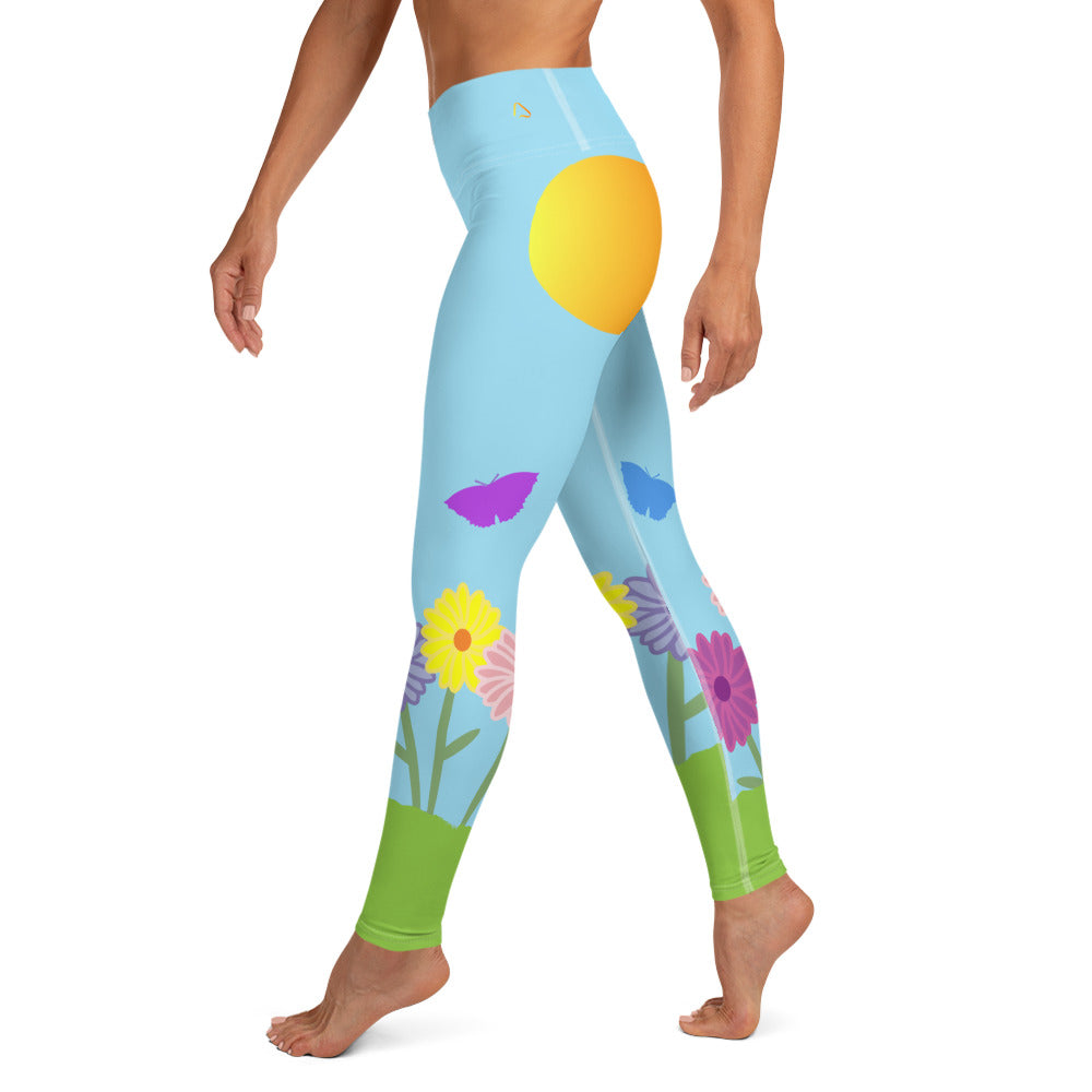 Sunny Day Yoga Leggings