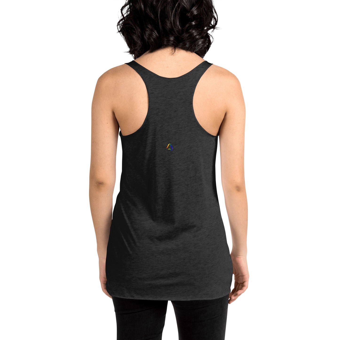 Rainbow Butterfly Women's Racerback Tank