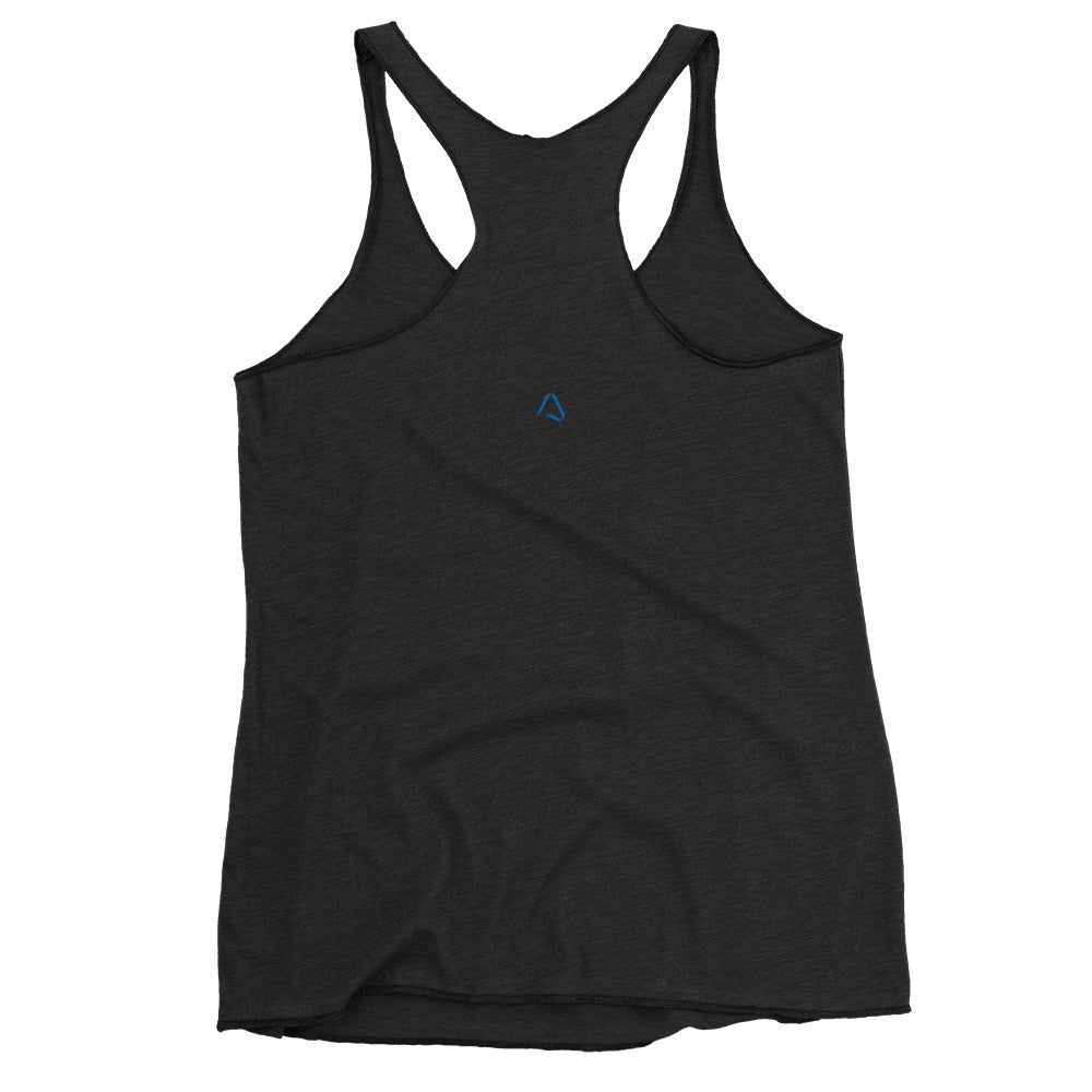 Cobalt Om Women's Racerback Tank