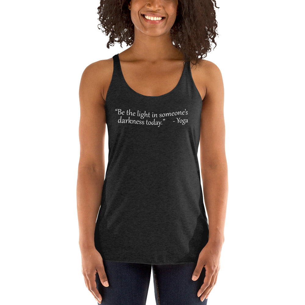 Be the Light Women's Yoga Racerback
