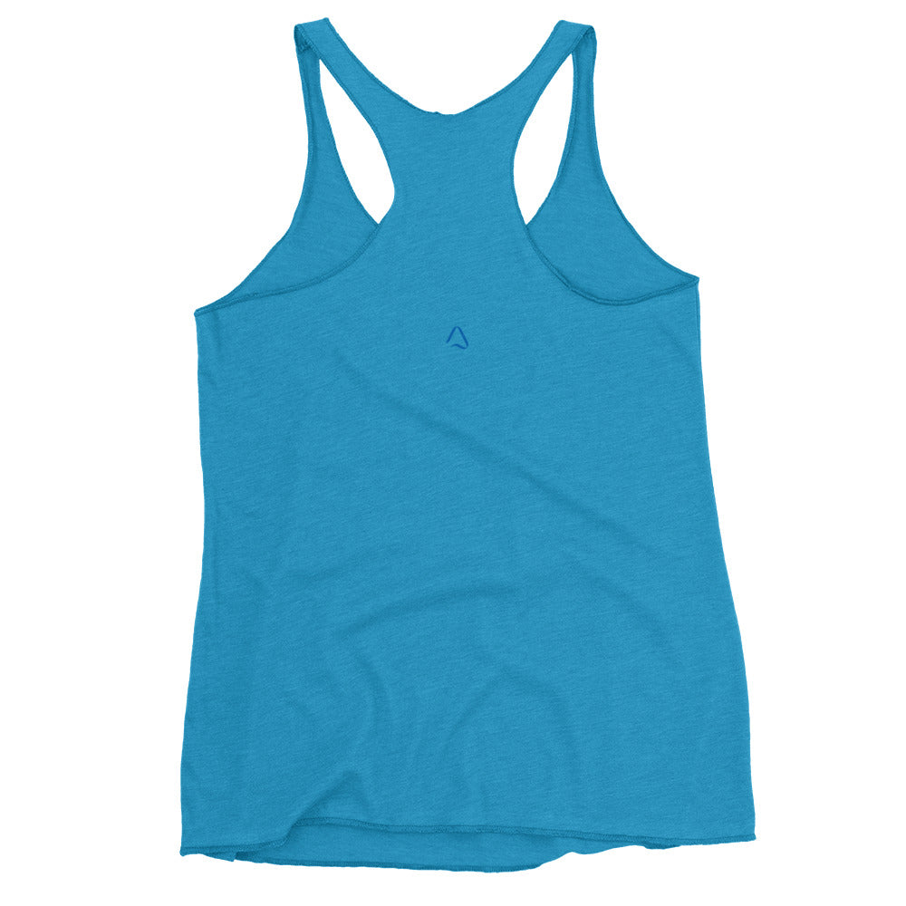 Cobalt Om Women's Racerback Tank