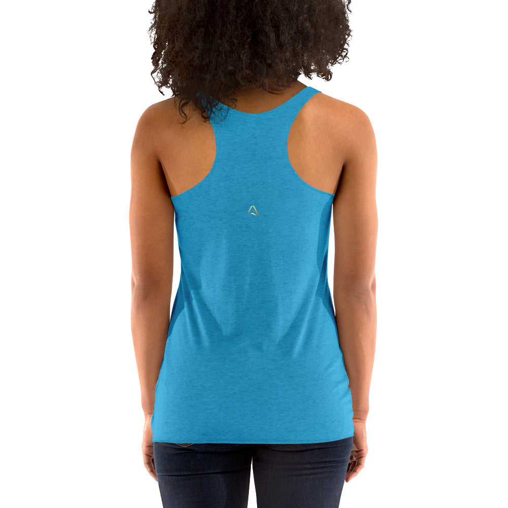 Golden Om Women's Racerback Tank
