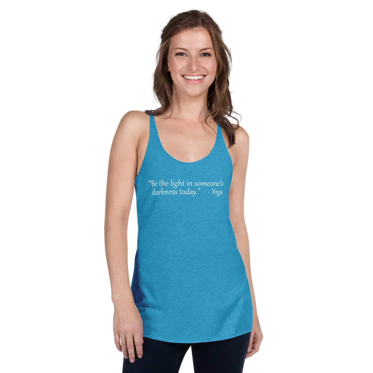 Be the Light Women's Yoga Racerback