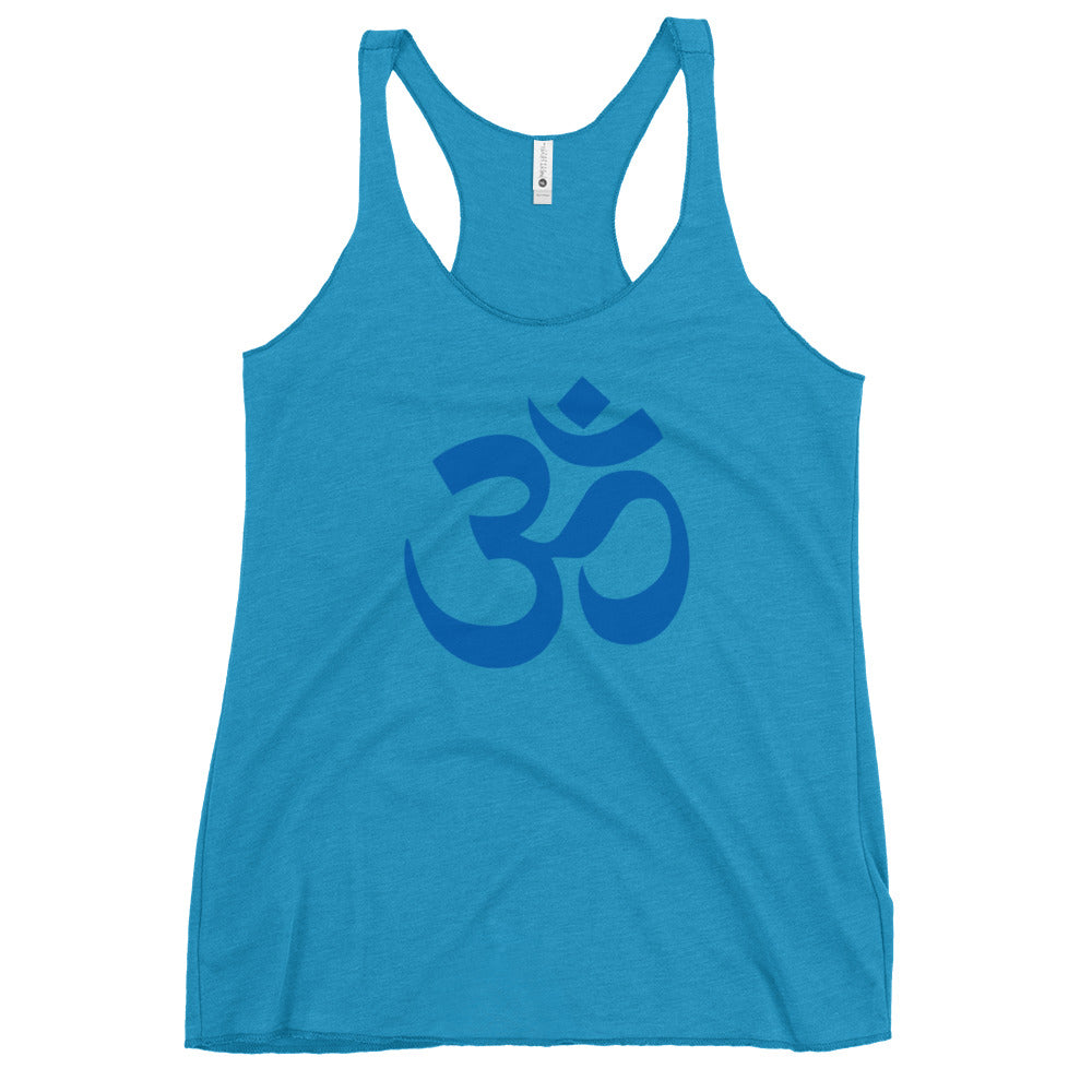 Cobalt Om Women's Racerback Tank
