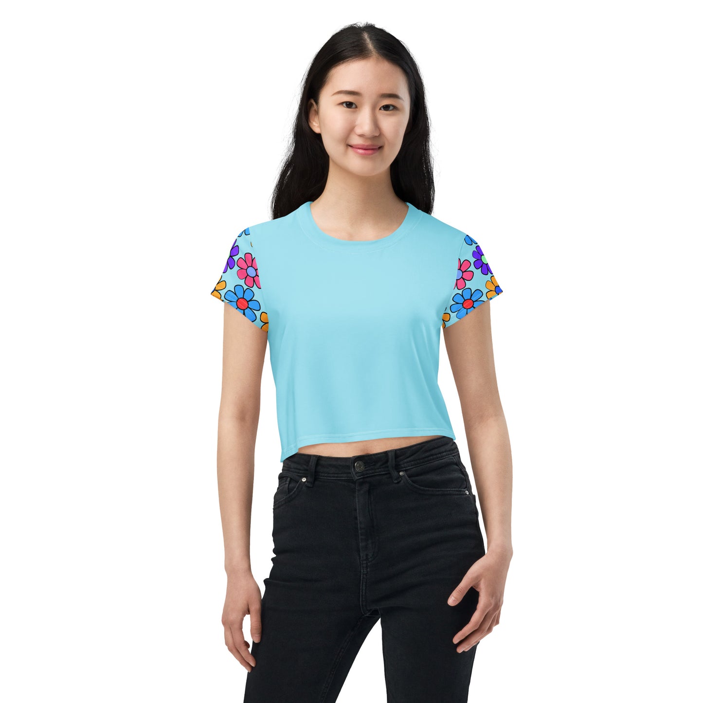 Dazzling Daisies Crop Top