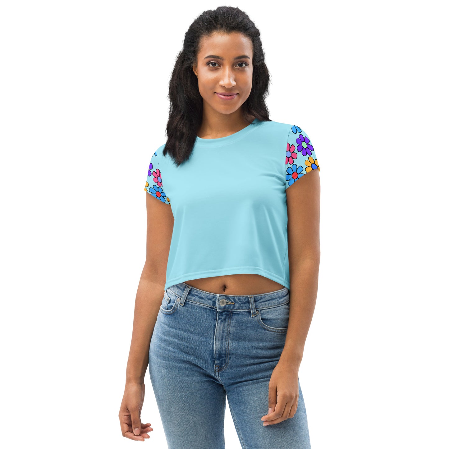 Dazzling Daisies Crop Top