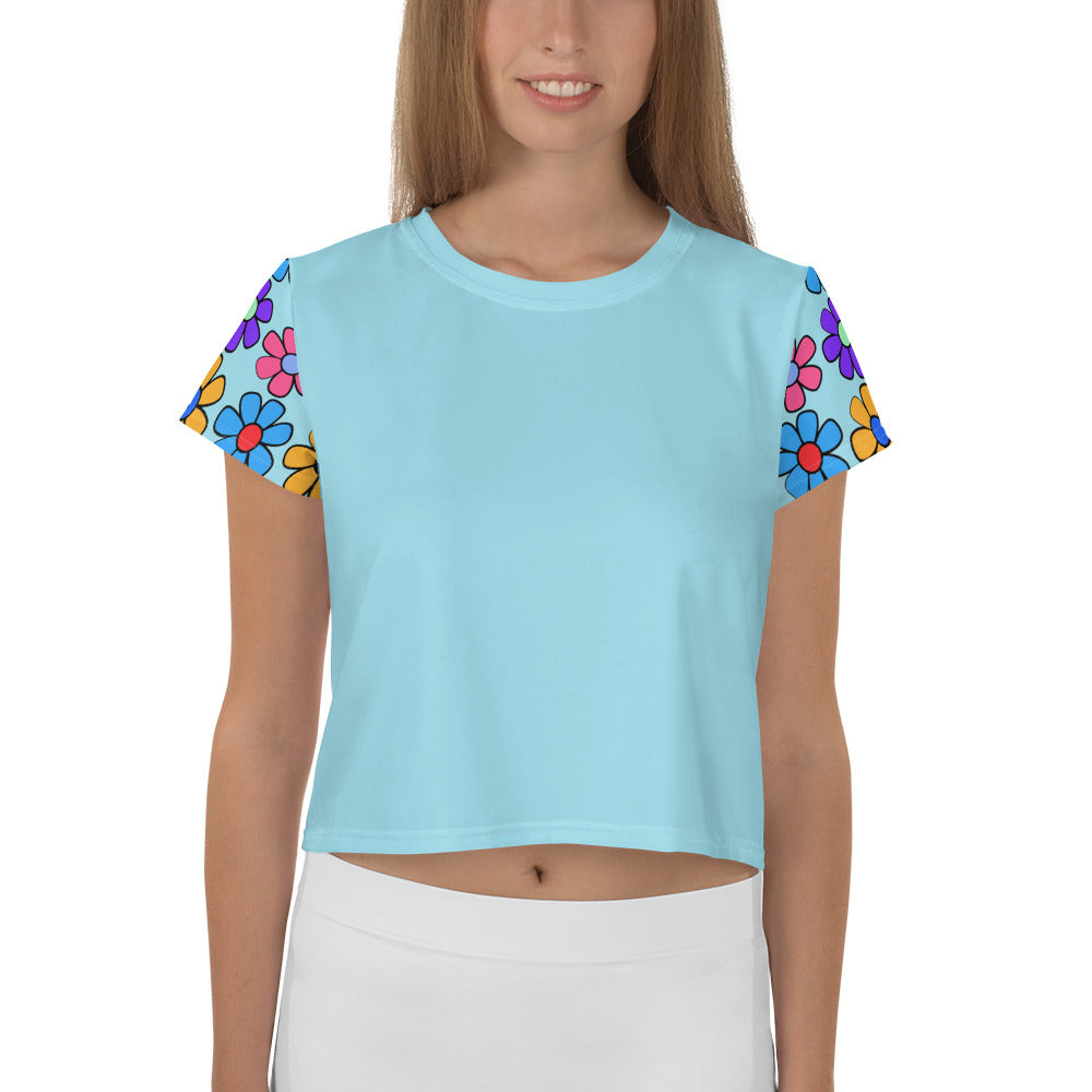 Dazzling Daisies Crop Top