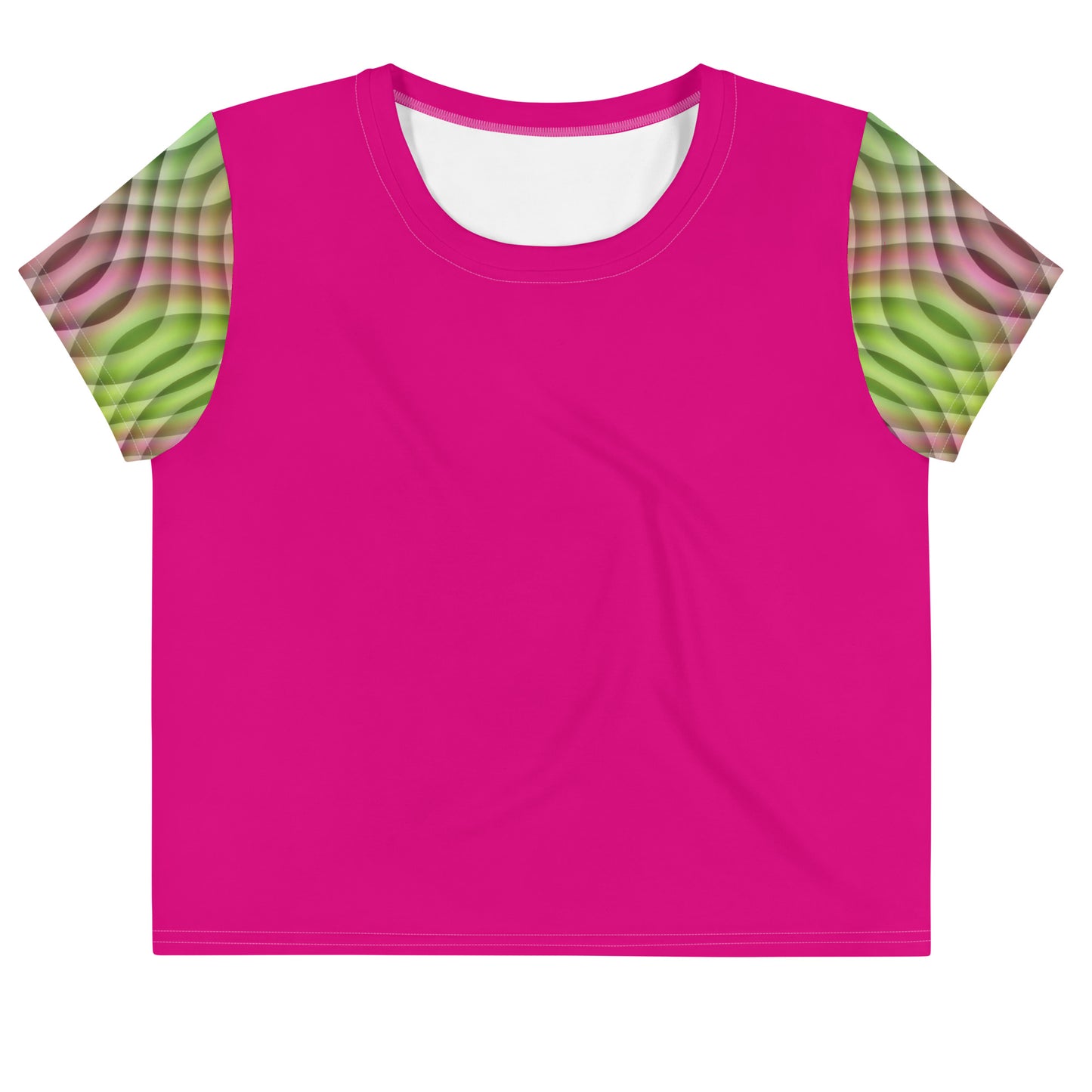 Watermelon Kaleidoscope Crop Top