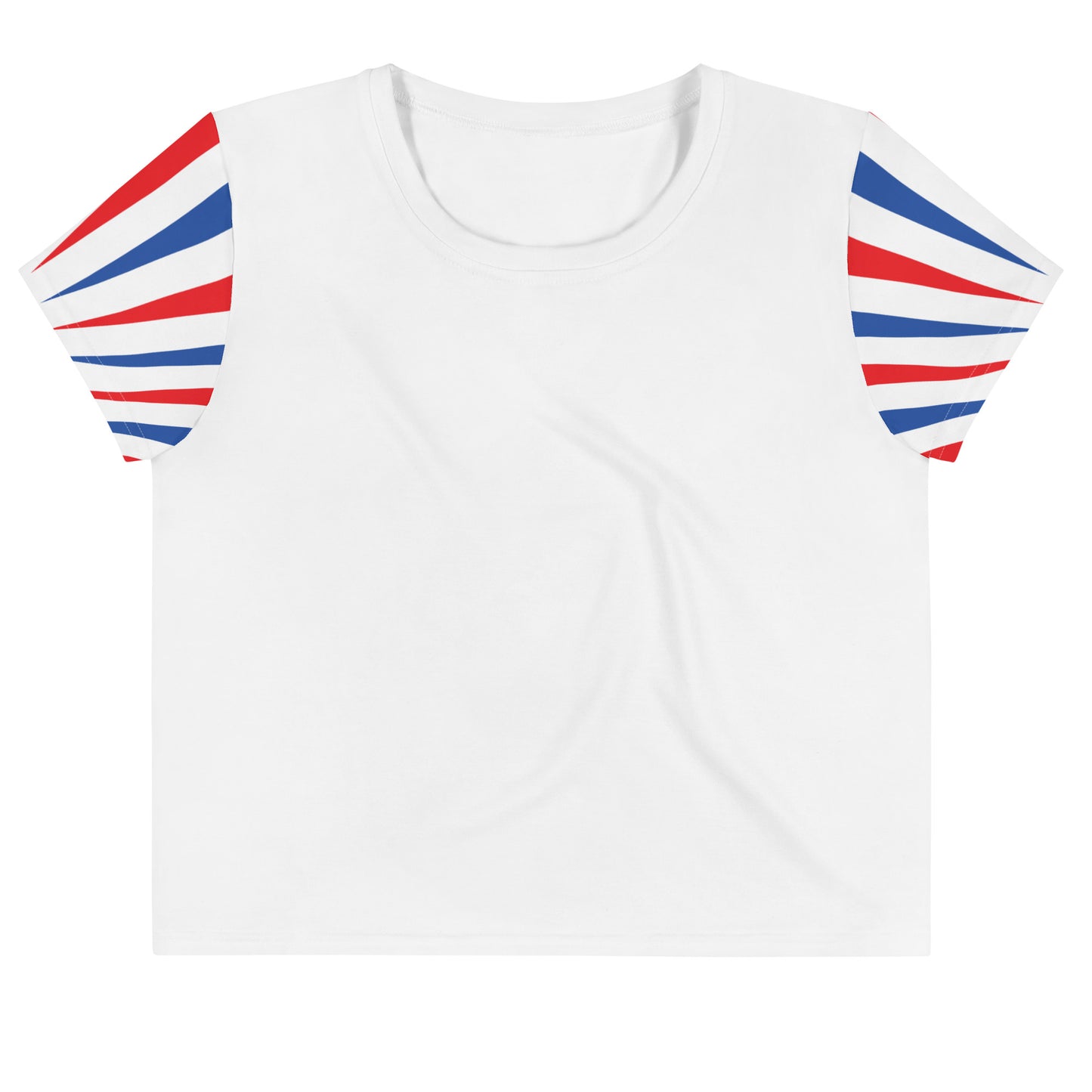 Red White & Boom Crop Top