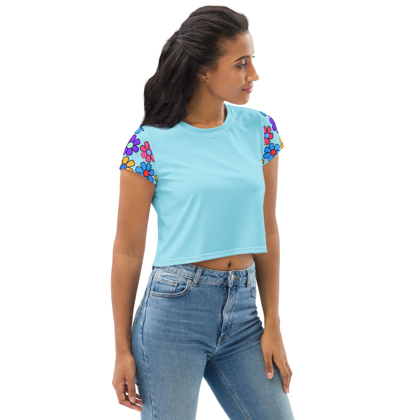 Dazzling Daisies Crop Top