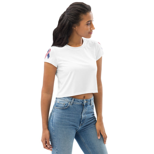 4th of July Crop Top
