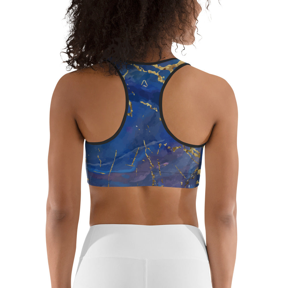 Blue Marble Sports Bra