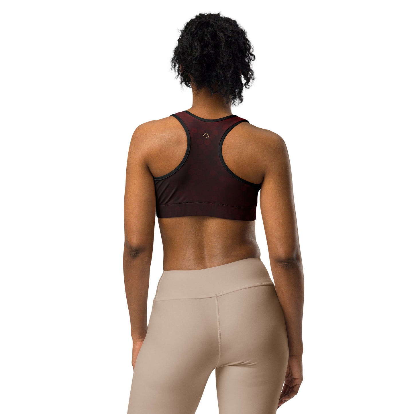 Winter Radiance Solid Sports Bra