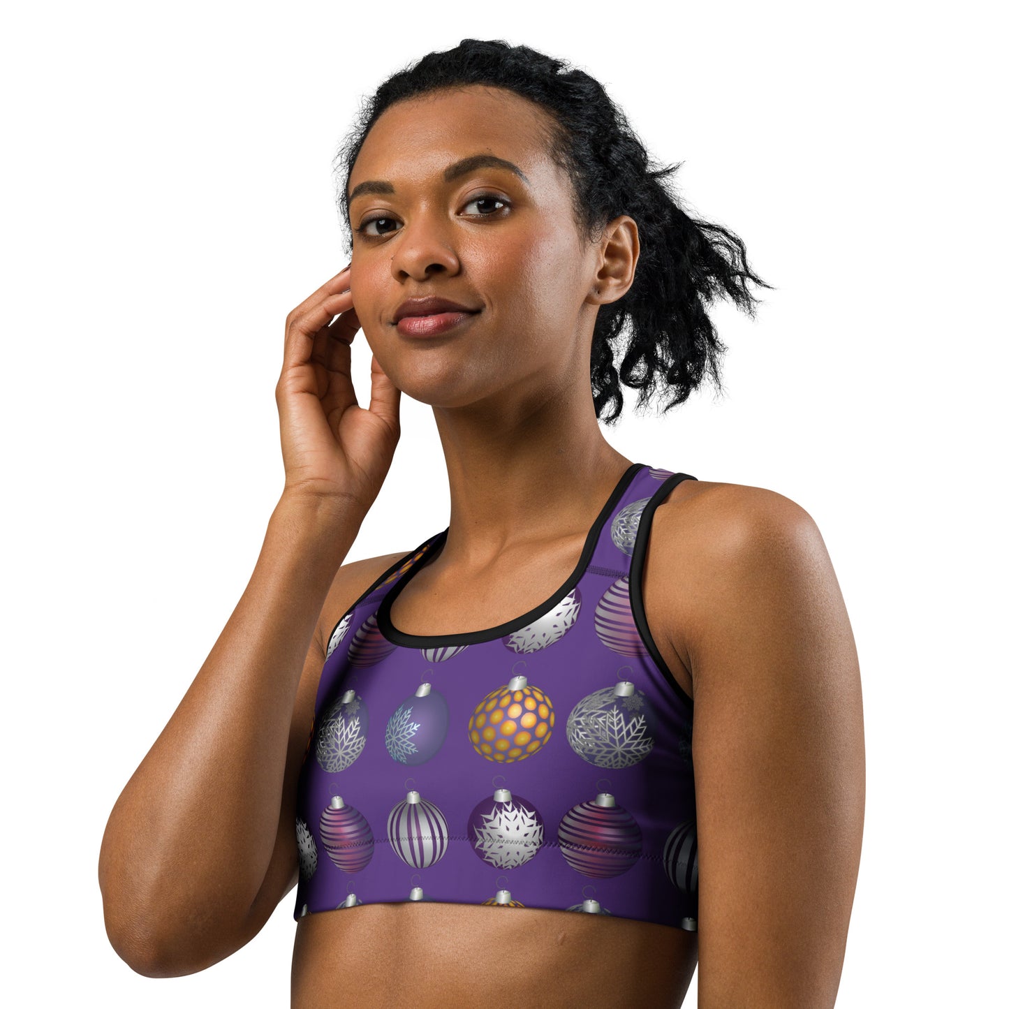 Stylish Ornamental Splendor Sports Bra