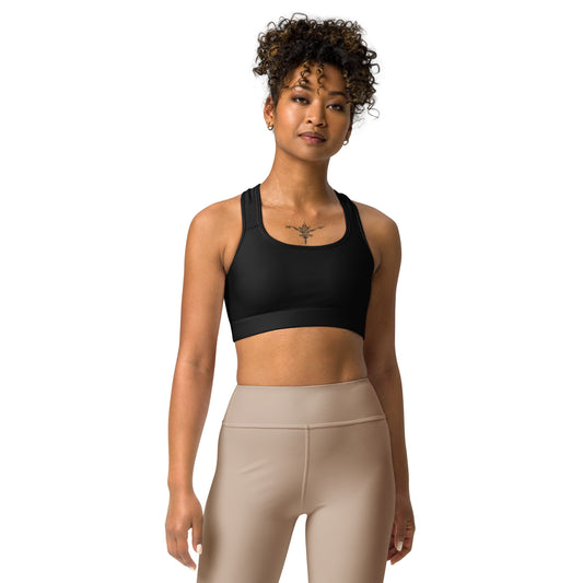 Intrepid Inferno Solid Yoga Sports Bra