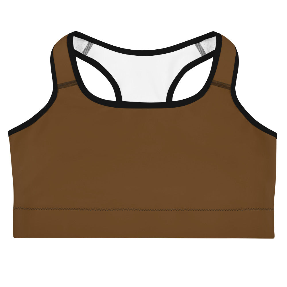 If a Tree Falls in the Forest Solid Sports Bra