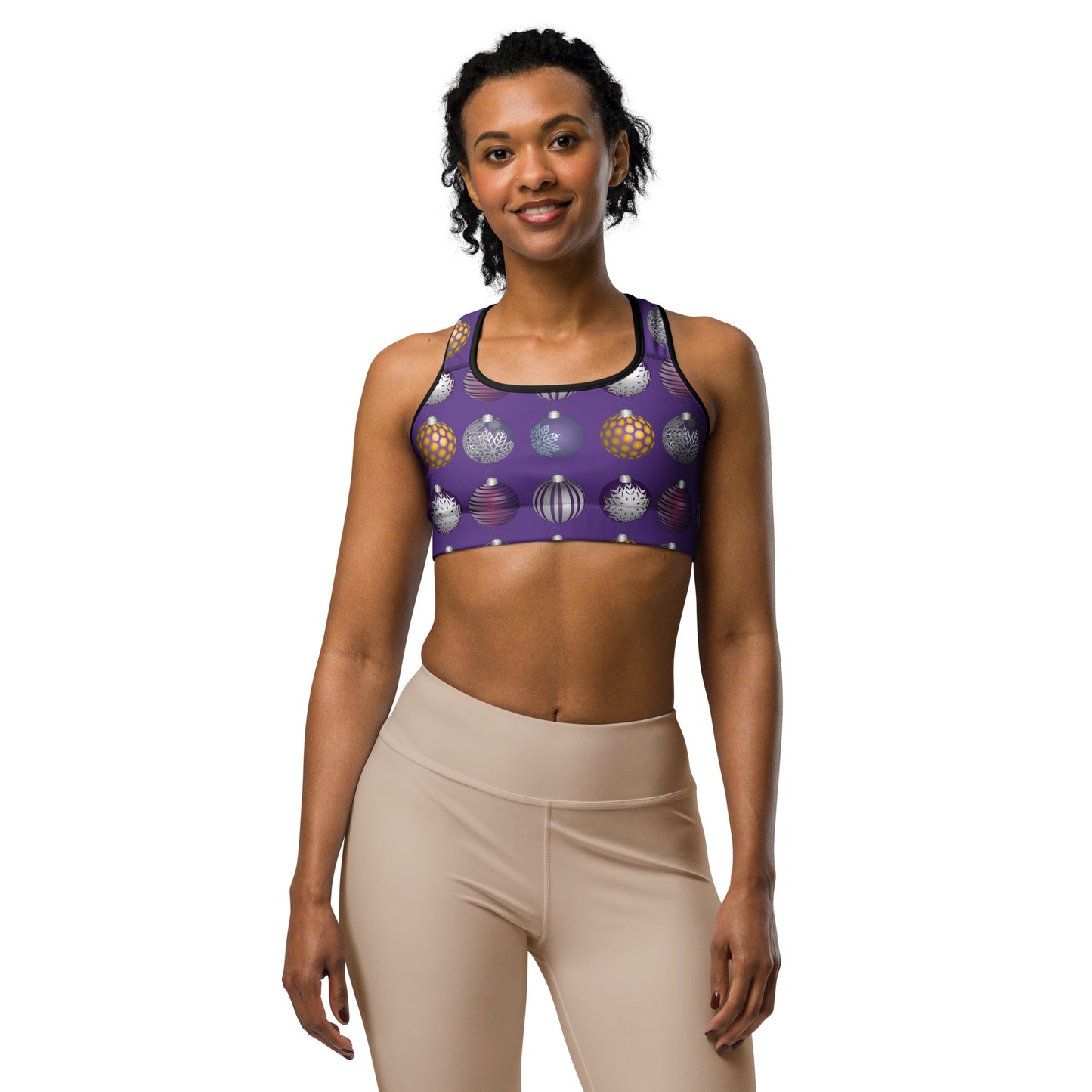 Stylish Ornamental Splendor Sports Bra