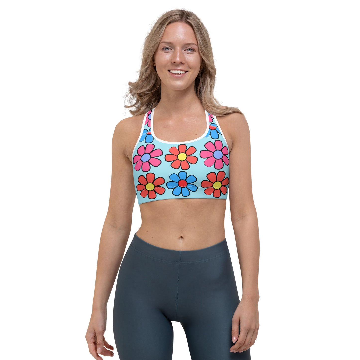 Dazzling Daisies Sports Bra