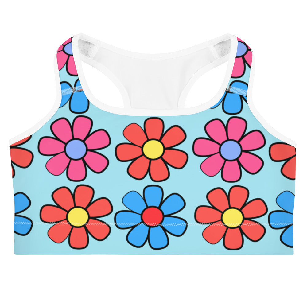 Dazzling Daisies Sports Bra