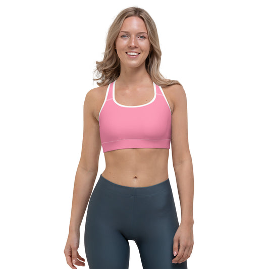 Candy Coated Solid Yoga Sports Bra