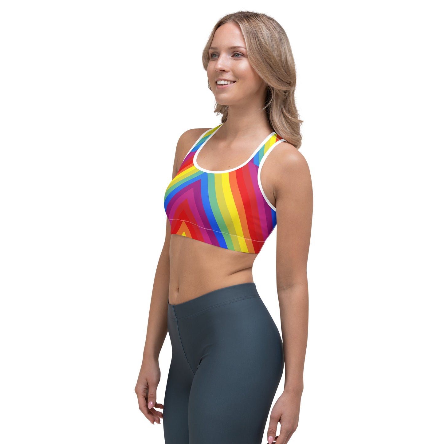 Candy Coated Yoga Sports Bra