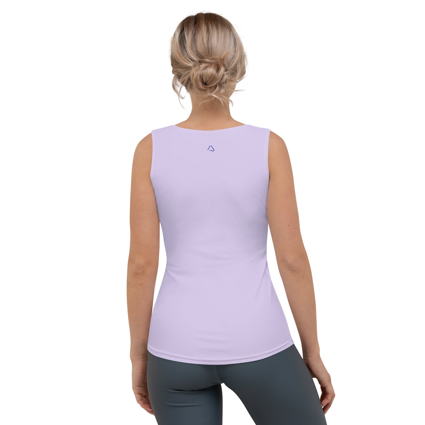 Grape Soda Solid Yoga Tank Top