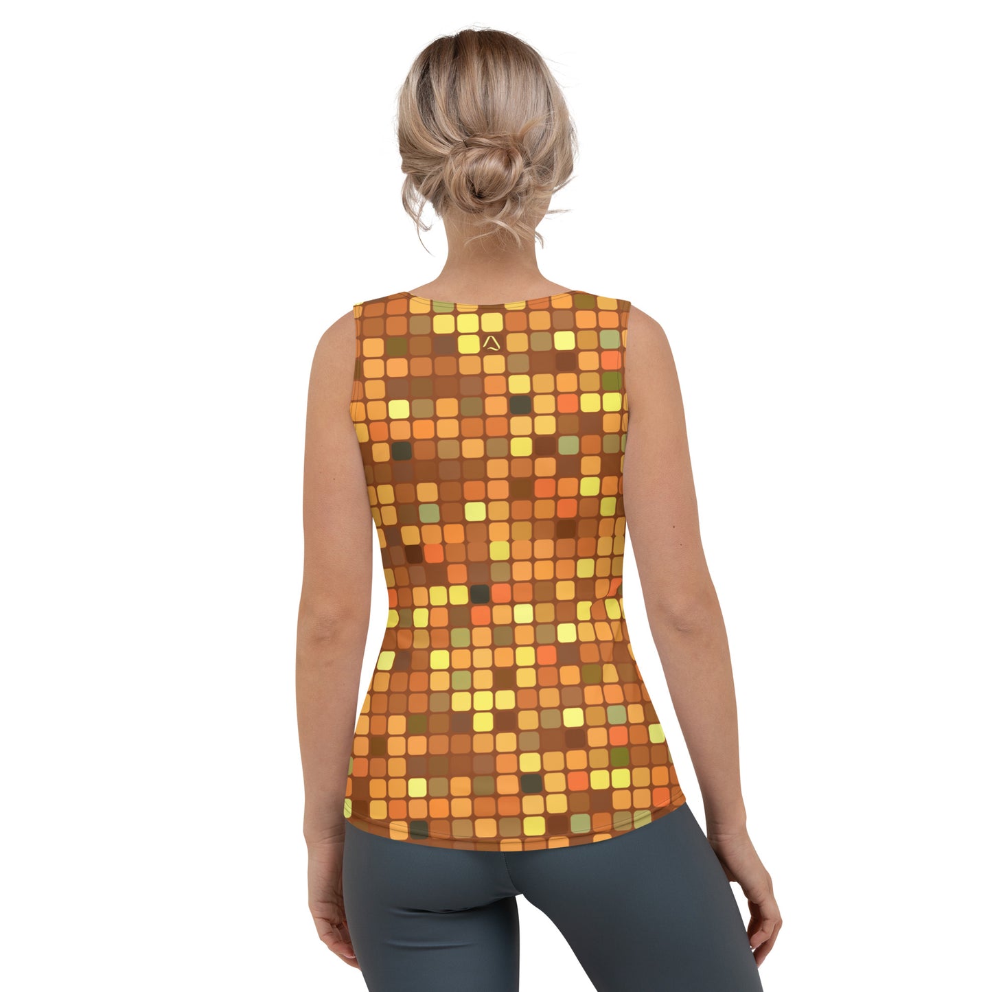 Fall Disco Ball Yoga Tank Top