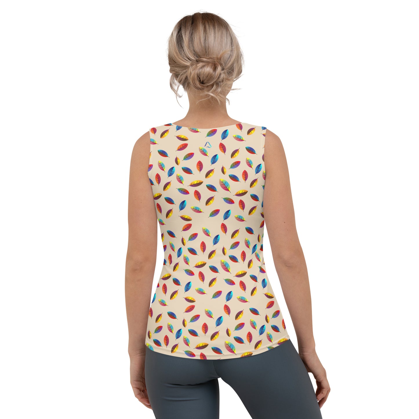 Neon Trees Leaves Yoga Tank Top