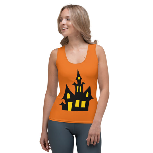 Haunted House Yoga Tank Top