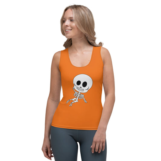 Gasper the Friendly Skeleton Yoga Tank Top