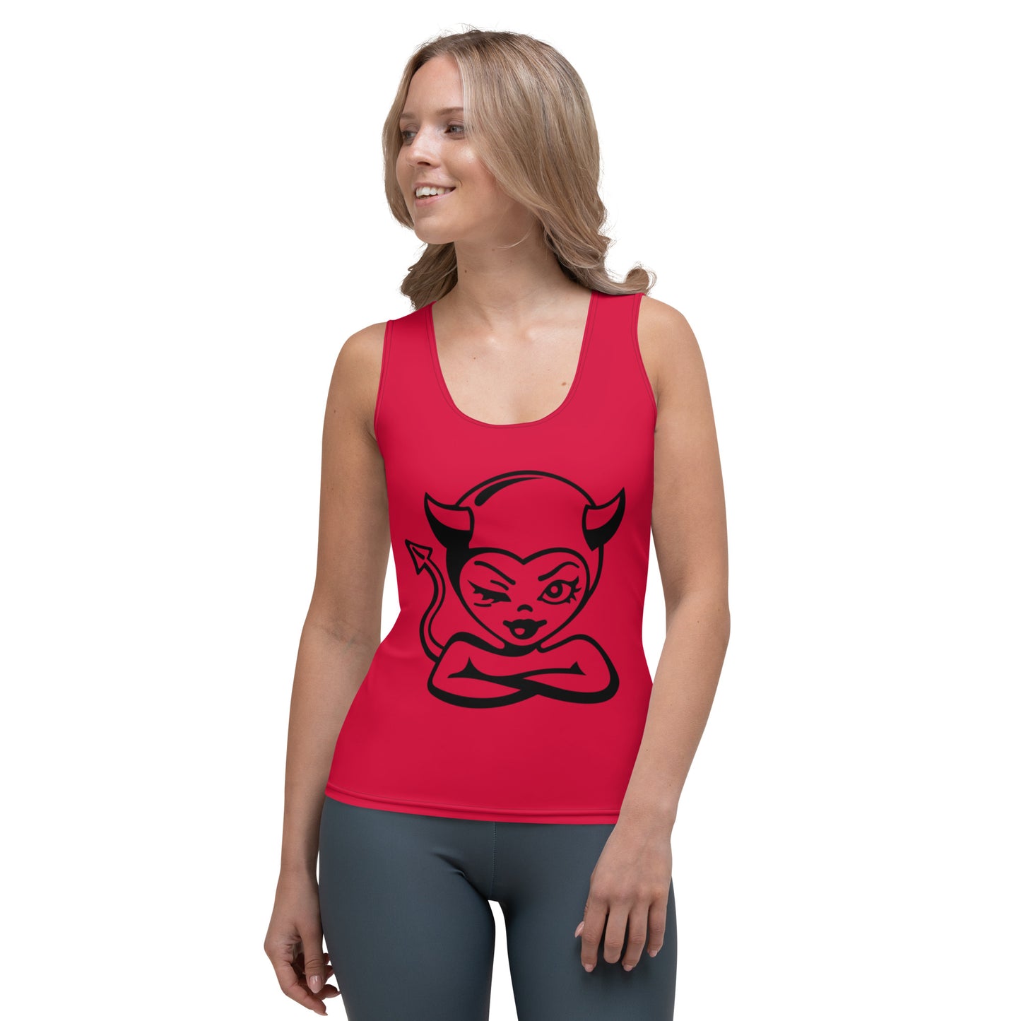 The Devil Wears Yoga Tank Top