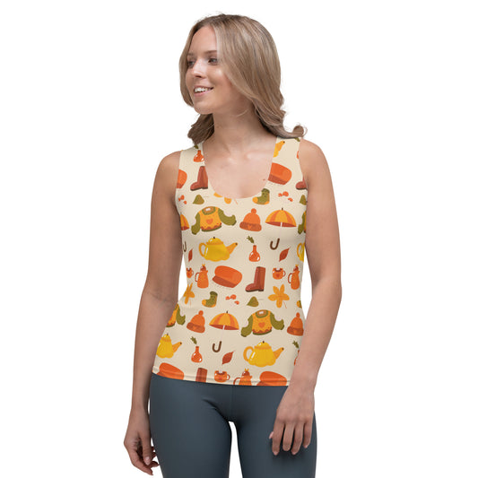 Sweater Weather Yoga Tank Top