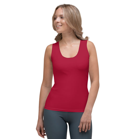 Christmas Relief Fleur Yoga Tank Top