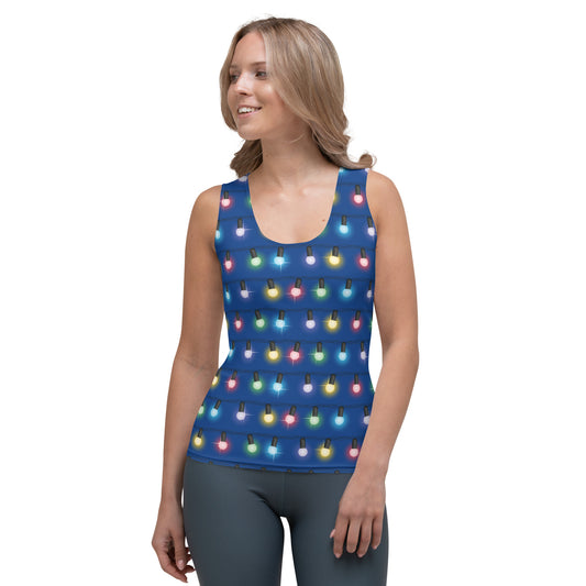 Christmas Lights Yoga Tank Top