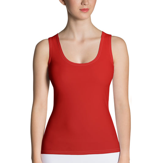 Fiery Christmas Tree Yoga Tank Top