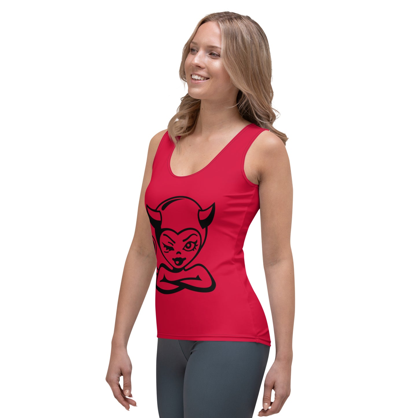 The Devil Wears Yoga Tank Top