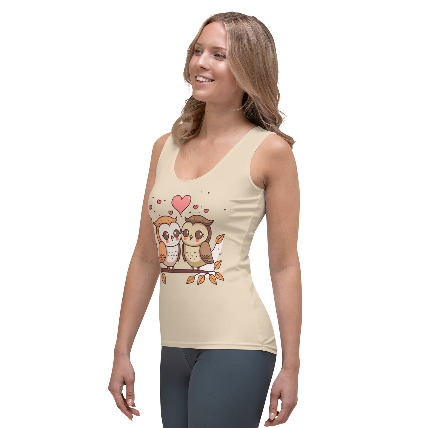 Owl the Love in the World Yoga Tank Top