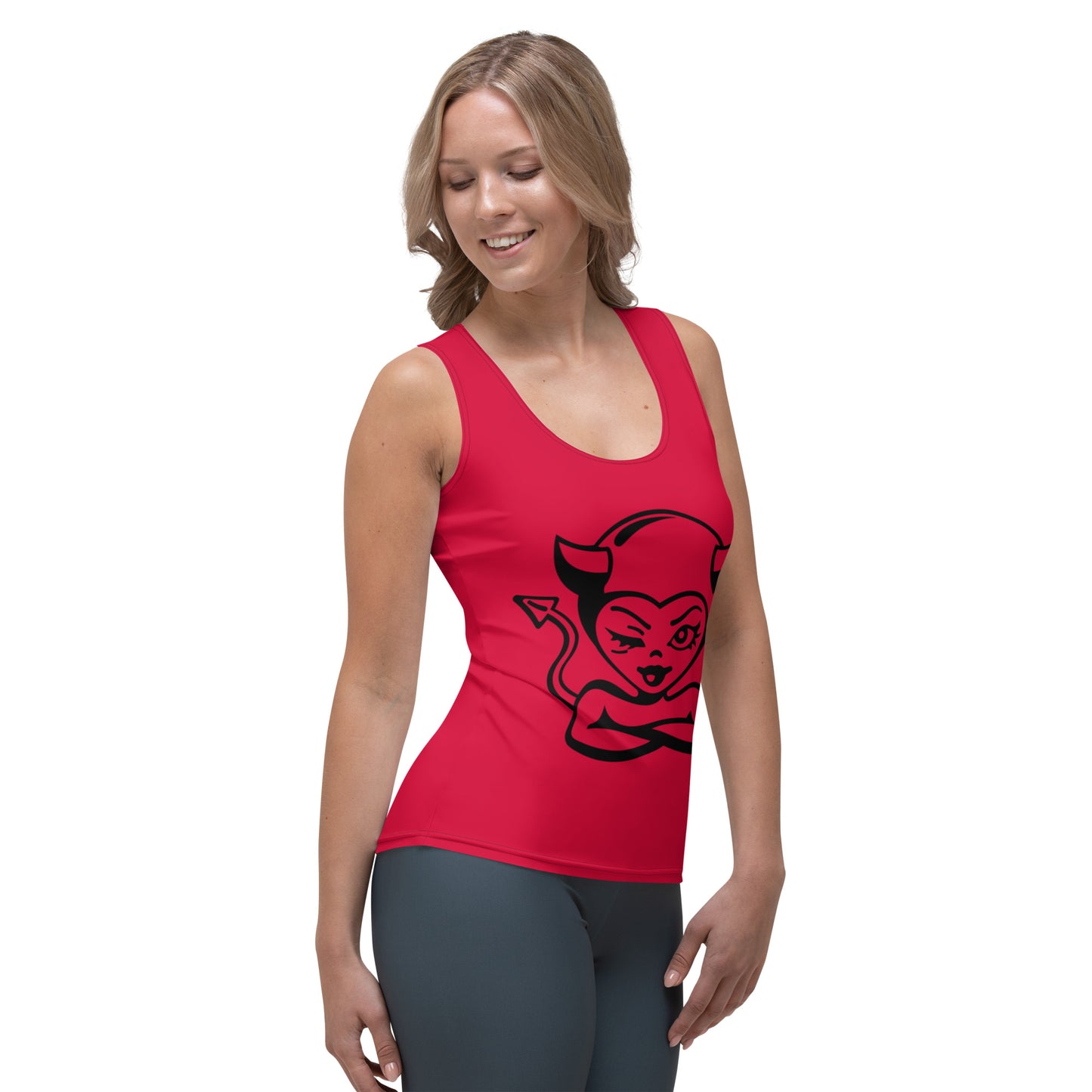 The Devil Wears Yoga Tank Top