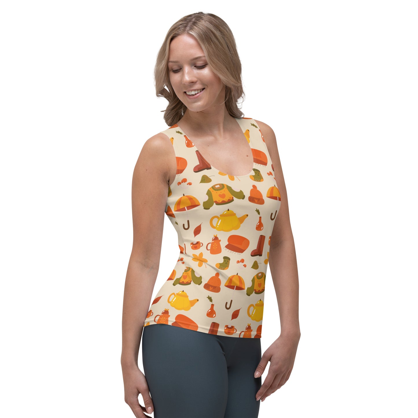 Sweater Weather Yoga Tank Top