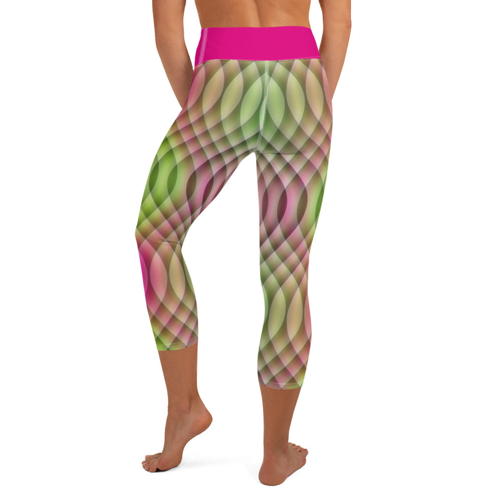 Watermelon Kaleidoscope Capris