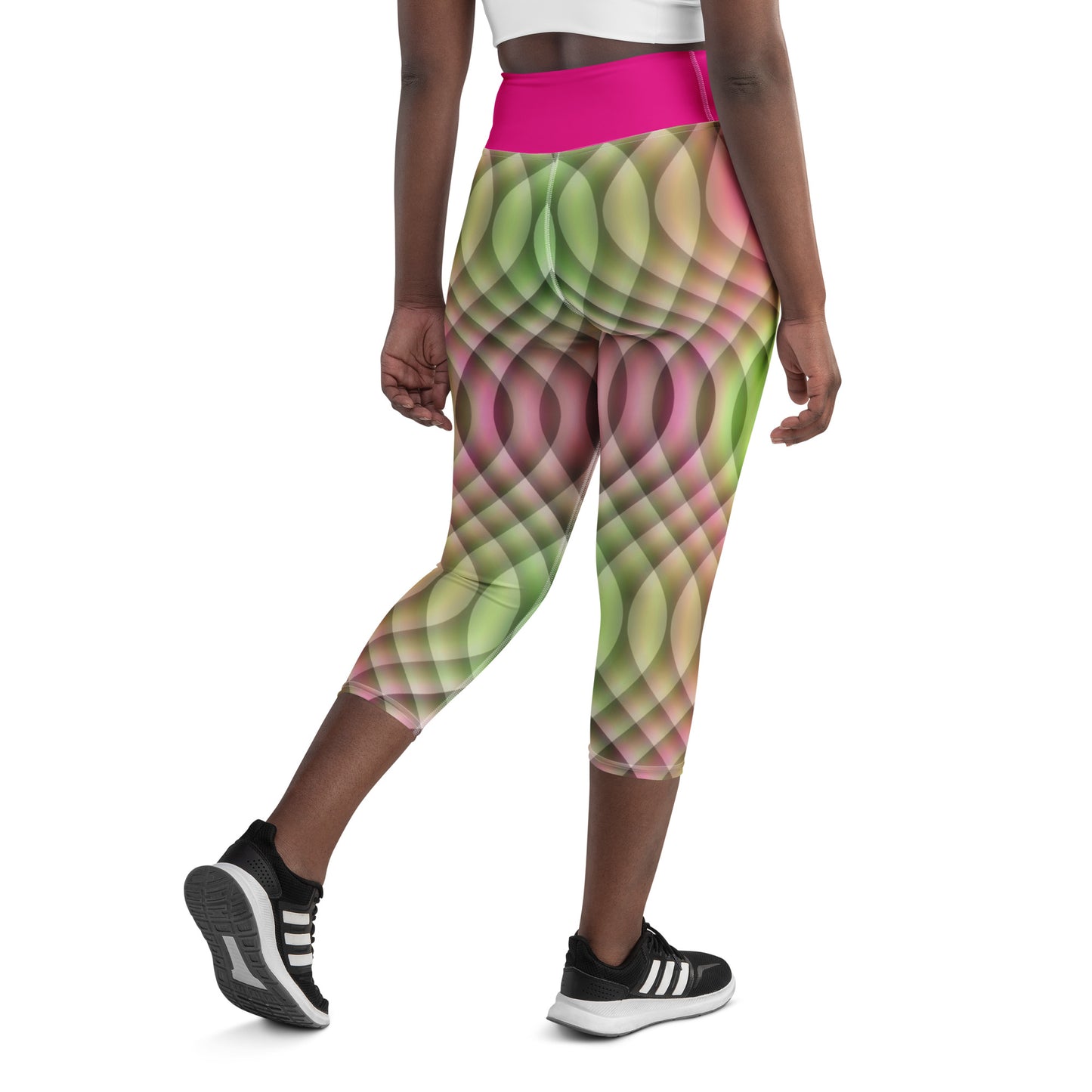 Watermelon Kaleidoscope Capris