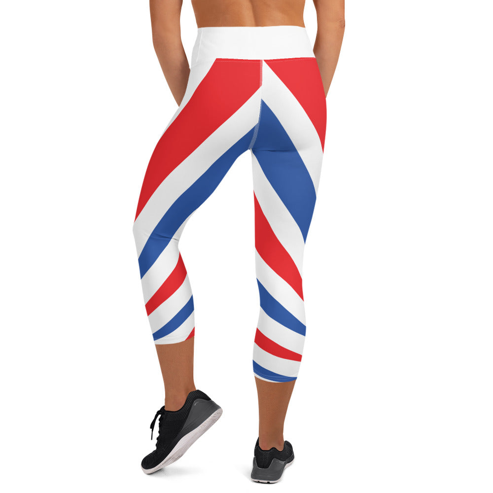 Red White & Boom Capris