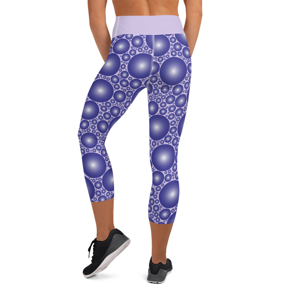 Grape Soda Yoga Capris