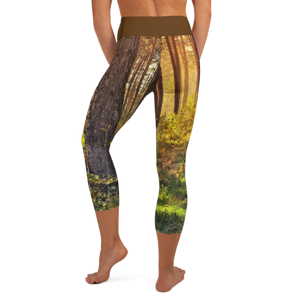 If a Tree Falls in the Forest Yoga Capris