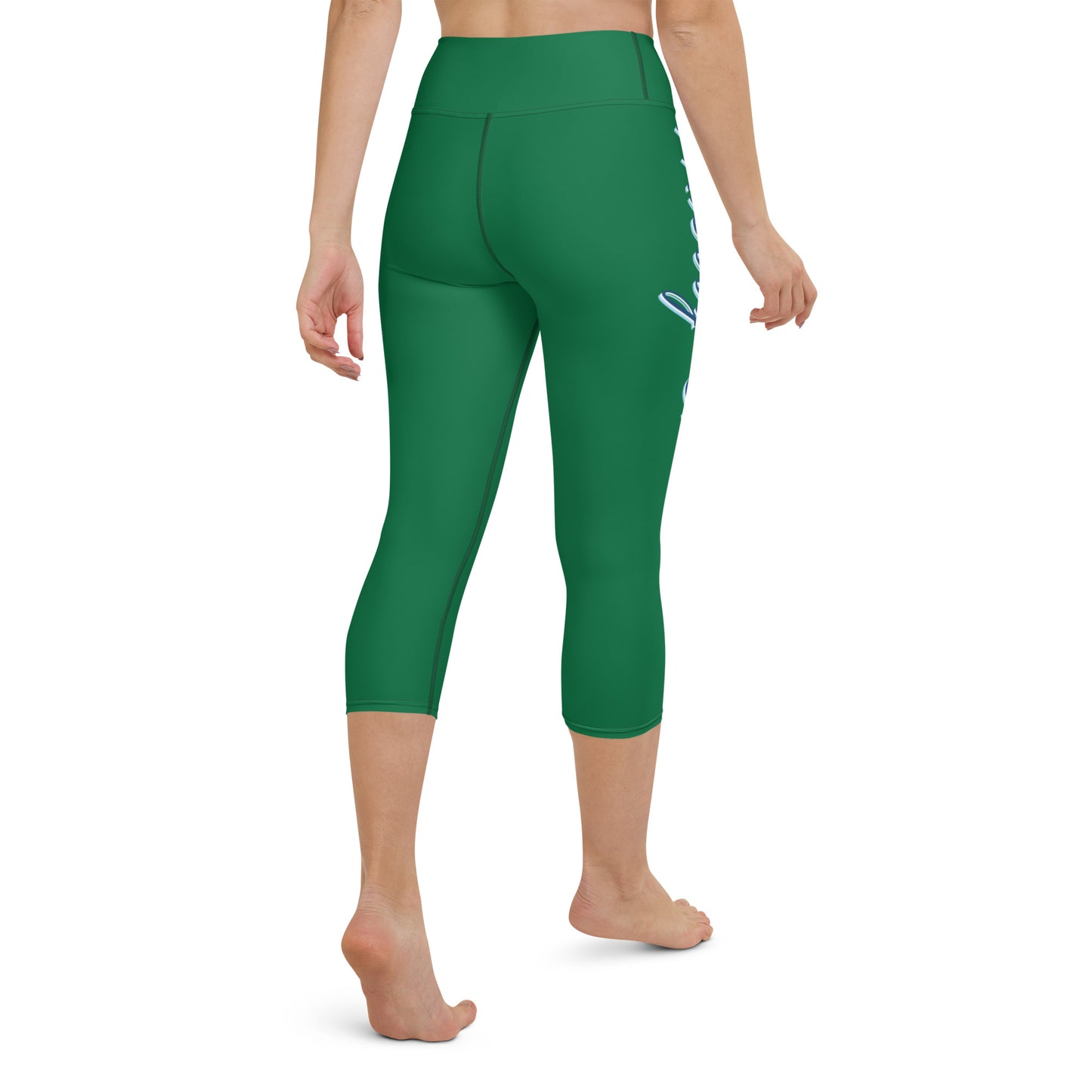 Metropolitan Merry Christmas Yoga Capri Leggings